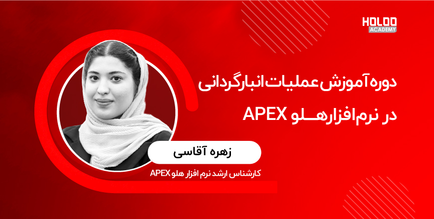 دورهآموزش عملیات انبارگردانی 1 - آموزش عملیات انبارگردانی در نرمافزار هلو APEX