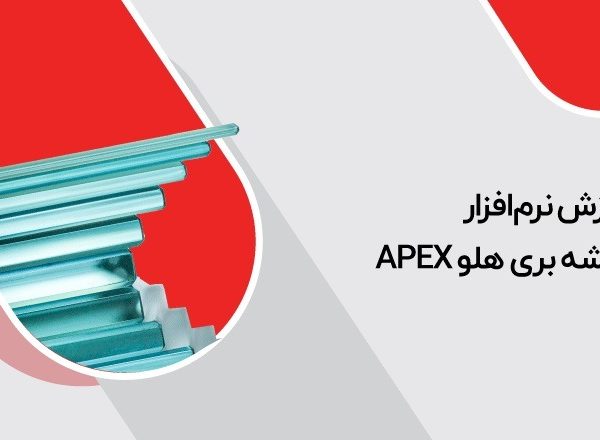 آموزش نرمافزار حسابداری شیشه بری هلو APEX